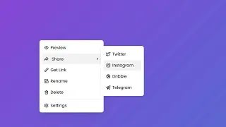 Custom Right Click Context Menu in HTML CSS JavaScript