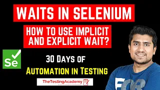 Waits in Selenium How to Use Implicit and Explicit Wait Day 13
