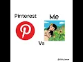 Pinterest vs me Artistic Hemo