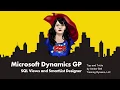 Microsoft Dynamics GP - SQL Views and SmartList Designer