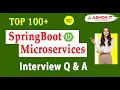 TOP 100 Spring Boot Microservices Interview Questions and Answers Ashok IT