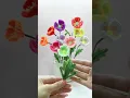 How to make pipe cleaner flower pipe cleaner flower tutorial corn poppy