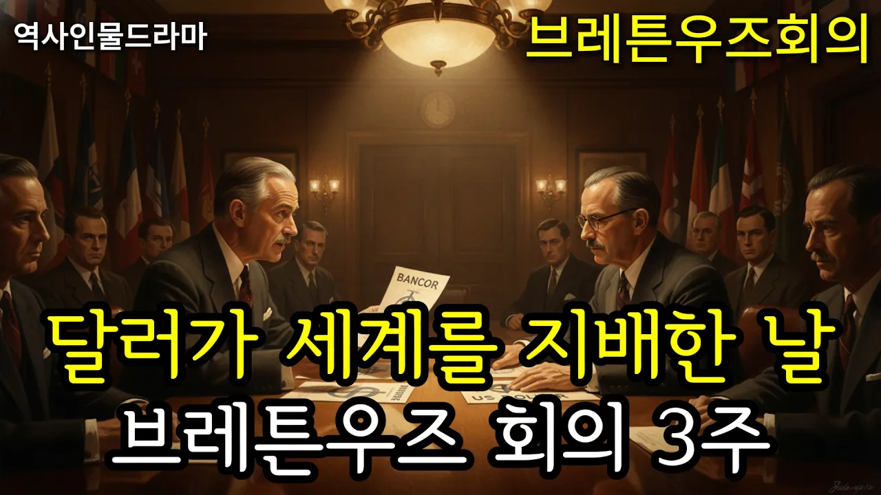 브레튼우즈 회의 1944 - 새로운 세계의 설계자들 — 달러가 세계를 지배한 날