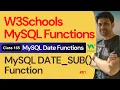 MySQL Functions MySQL Date Functions - MySQL DATE