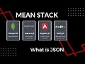 What is JSON MEAN Stack Course InformationTech Tutorials