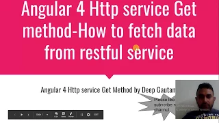 Angular 4 Http Service Example Get method How to fetch data from restful service