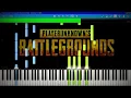 Playerunknown's Battlegrounds Main Menu Theme | Synthesia Piano Tutorial