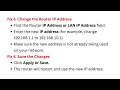 How to Change Verizon Router IP Address - LAN IP DHCP Range Reconnect Devices