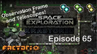 Blank Data Frames and Telescopes Factorio Space Exploration Krastorio Playthrough Episode 65
