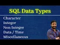 Data Types in SQL SQL Tutorial for Beginners in Hindi
