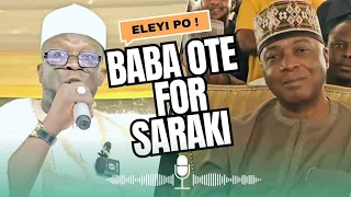the moment bukola saraki was excited as sheikh abubakry issa baba ote eulogise him