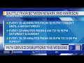 PATH service disruptions this weekend