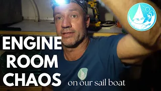 Reorganising to save space on our Sail Boat Ep 402