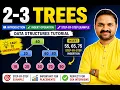 2-3 Trees Introduction Insert Operation Step-by-Step Example Data Structures Tutorial
