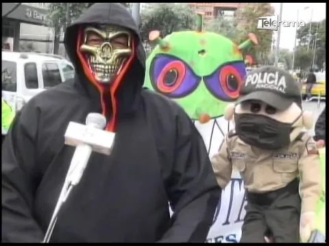 Policía Nacional ejecuta campaña Cuidando de ti junto a Paquito policía funcionario Policía Nacional