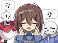 Sans and Frisk Kawaikute Gomen reuploaded