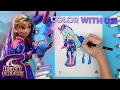 Unicorn Academy Coloring for Kids Activities for Kids