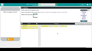 Code org Event-Driven Programming Lesson 1