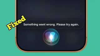 IOS 26 1 Siri Something Went Wrong Try Again Later Here S The Fix 