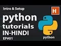 python tutorials in hindi Ep Intro and setup