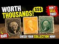3 Rare U S Stamps Worth Thousands Old Washington Franklin Stamps Value Today