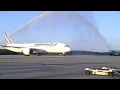 Bon voyage RDU welcomes Air France s inaugural flight from Paris
