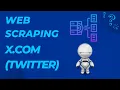 Web Scraping X com Twitter using WebHarvy 2025