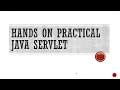 Create a servlet for a login page