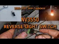 Jeep Cherokee NV3550 Reverse Light Switch Replacement - Wrangler Liberty 5 Speed 00- 01 XJ