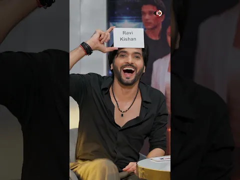 She Acted Like Ravi Kishan 😆  #prapti  and #ashish