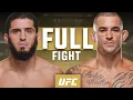 Islam Makhachev vs Dustin Poirier | Full Fight | VeChain UFC 322