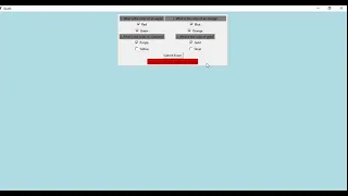 Tkinter Tutorial for beginners - Create a simple Exam GUI