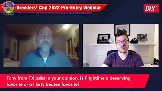 Breeders Cup Pre-Entry Webinar presented by DRF Bets