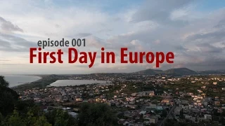 First Day in Europe – Backpack Europe 001