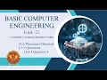 21 6 4 Placement Questions Unit 21 BT-205 C Programming BASIC COMPUTER ENGINEERING RGPV