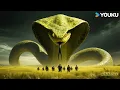 😨🐍🚫A giant cobra blocked the mercenaries' path! | Jurassic Revival | YOUKU MONSTER MOVIE