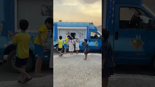 سيارة ايس كريم جديدة وصلت             دندنها