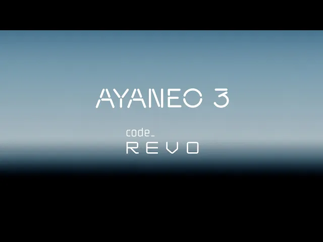 #AYANEO 3# [ Code: REVO ] The annual flagship handheld Console is Coming!