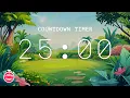 Download Lagu 25 Minute Chill Classroom Timer | Acoustic Playlist with soft alarm