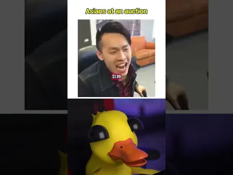 Asians at auction 😂😂 #meme #asians #funny