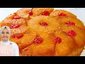 Soft gooey PINEAPPLE UPSIDE DOWN CAKE A true classic