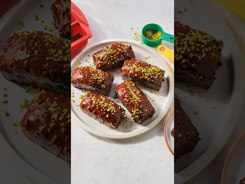 Minis cakes marbrรฉs pistache-chocolat ๐ซ