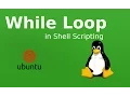 While loop in shell script in hindi