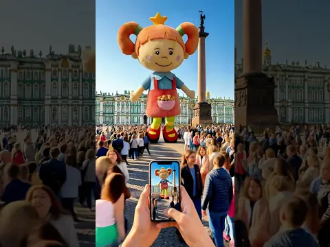 Eine Prinzessin in St. Petersburg! Was wird sie in der Kulturhauptstadt sehen? #Shorts