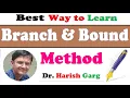 Branch and Bound Method Integer Programming Problem