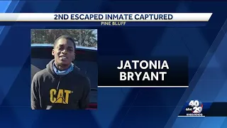 Arkansas murder suspect captured after jail escape
