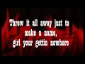 Live Fast And Die Beautiful - Escape The fate Lyrics