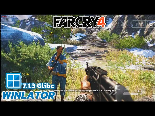 Winlator Glibc (Afei) - Gameplay Far Cry 4 (Windows) on Android