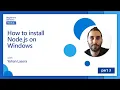 How to install Node js on Windows 3 of 26 Node js for Beginners