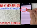 Western Union Customer Service Contact Number